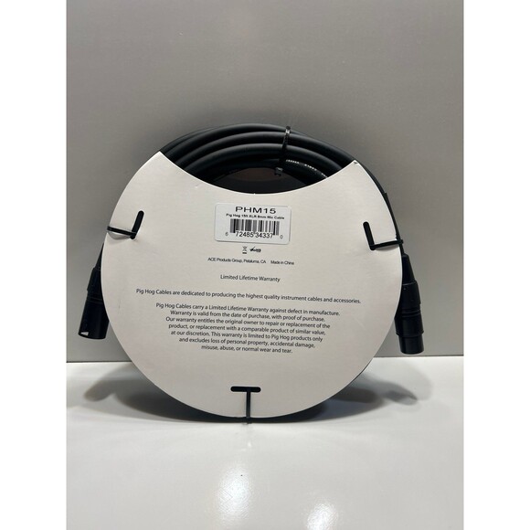 Pig Hog XLR Tour Grade Microphone Cable, 15 Foot - Picture 4 of 4